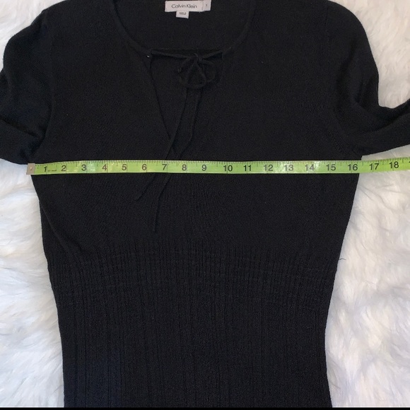 Calvin Klein 3/4 sleeve knit blouse - Picture 9 of 9